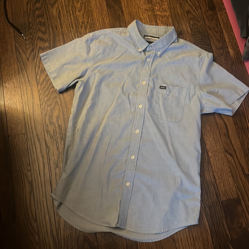 Men’s small RVCA button up - Picture 4 of 4